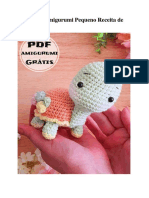 Tartaruga Amigurumi Pequeno Receita de PDF Gratis