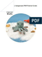 Calipso Pulpo Amigurumi PDF Patron Gratis