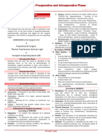 312 or - Preoperative and Intraoperative Phase