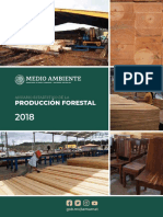 Anuario Estadístico de La Producción Forestal 2018