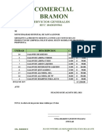 Proforma de Bramon