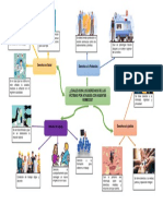 Mapa Mental Derechos de Las Victimas Atacadas Por Agentes Quimicos