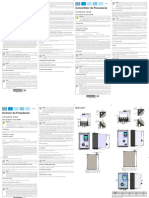 WEG CFW500 Ip66 Users Manual Addendum 10007076093 en Es PT