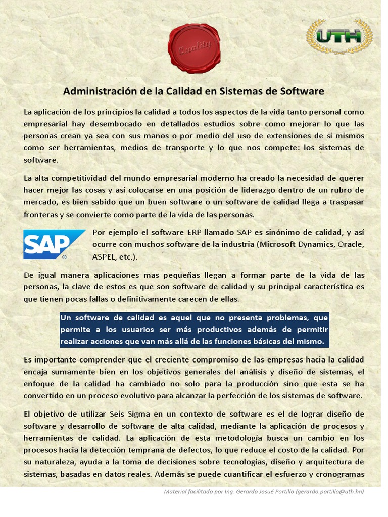 Interfaces de Usuario PDF Software Calidad