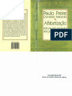 Livro - Alfabetização - Freire e Macedo