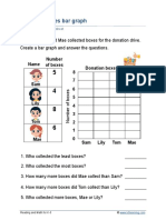 Grade 1 Reading Bar Graphs C