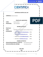 Informe 4 - Enlace Quimico - Quimica General