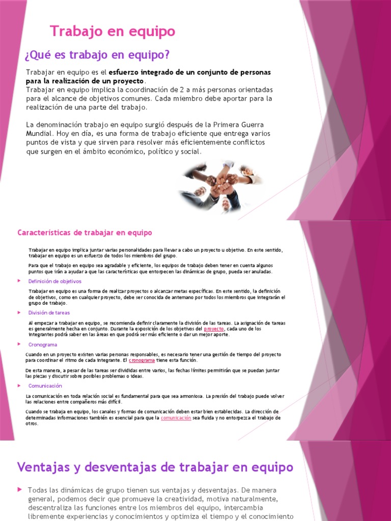 Claves del Trabajo en Equipo Efectivo | PDF