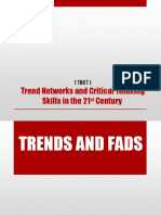 Chapter I-TRENDS AND FADS