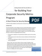 Guide Building CorpSec Metrics Prog