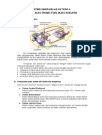 Pengertian Sistem EFI Dan Komponenennya