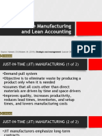 6 - JIT Manufacturing and Lean Accounting