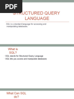 Structuredquerylanguage 22222