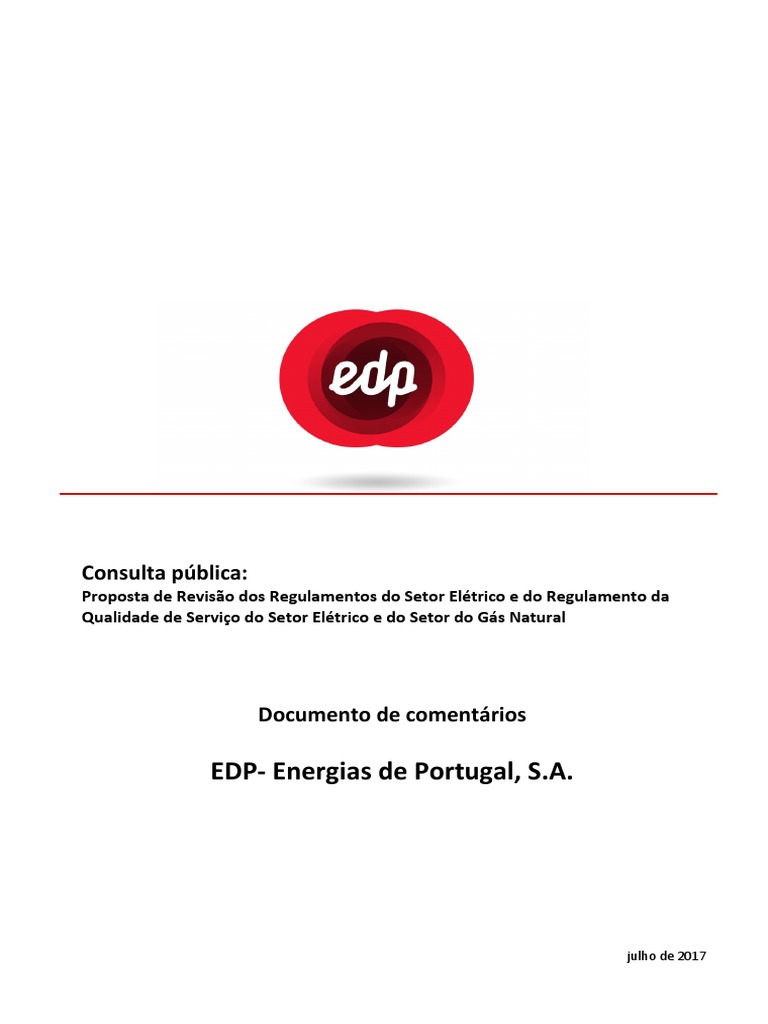 Edp Energias de Portugal PDF Investimentos Economia