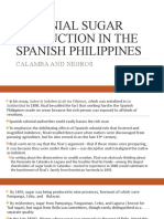 4.2 Colonial Sugar Production in The Spanish The Philippines