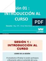 Sesión 1 Comercio Internacional (Introducción Al Curso y Evaluación de Conocimiento