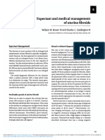 Expectant and medical management of uterine fibroids