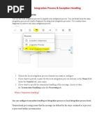 SAP CPI: Integration Process & Exception Handling