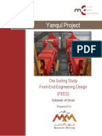 CU - TEC - M3 - 2022 - Yanqul Project - Ore Sorting Study - Front-End Engineering Design (FFED)