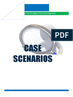 Just Culture Workshop 2022 - Case Scenarios - Pub