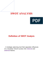 Lecture 2 b-SWOT Analysis