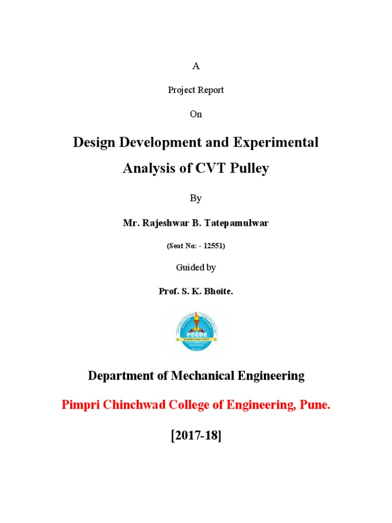ProjectTitle Page | PDF | Engineering