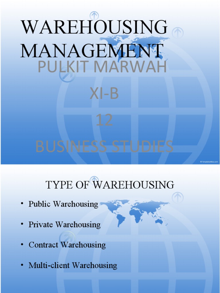 Comprehensive Guide to Warehouse Management | PDF | Warehouse | Supply ...