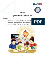 Secondary Arts 9 Q1 Module4