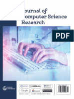 Journal of Computer Science Research - Vol.2, Iss.3 July 2020
