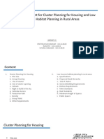 Group 13 - Special Requirement For Cluster Planning For Housing and Low Income Habitat Planning in Rural Areas