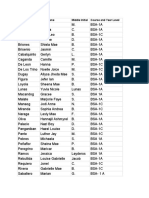 BSA 1A 1C List of Students