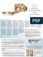 Ugears U9 Grand Prix Car Assembly Instructions