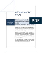 Informe MF-I Cuatrimestre - 2022