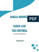 Bahan Ajar Teks Editorial PDF