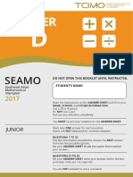 SEAMO 2017 Paper D