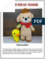 Crochet Dexter the Lil' Doggie and Ducky Duck Pattern