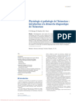 Physiologie Et Pathologie de L'hémostase