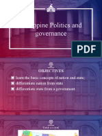 Lesson 3 - Philppine Politics and Government