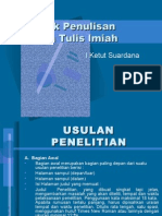 Teknik Penulisan Kti