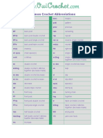 Common-Crochet-Abbreviations