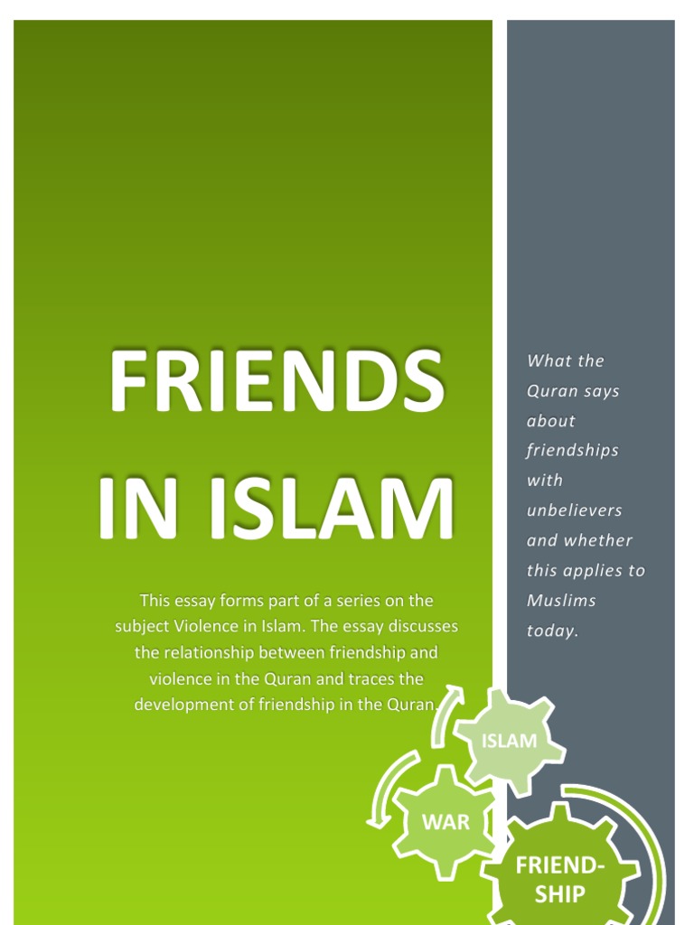 Friendship in Islam: Quranic Insights | PDF | Quran | Islam