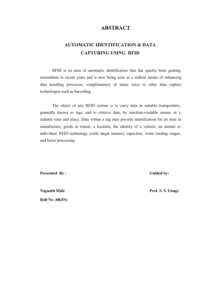 Rfid | PDF | Computers