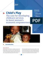 Child Care For Women Empowerment