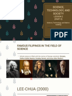 Chapter 1 (Lesson 2, Part 3) - Famous Filipinos in The Field of Science