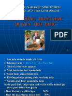 QUẢN TRỊ HỌC