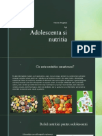 Adolescenta Si Nutritia