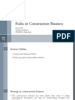 Risks in Construction Business