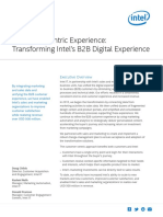 Customer Centric Experience b2b Digital Transformation Paper