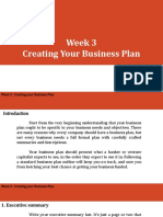 W3 - Creating Your Business Plan - PRESENTATION PDF