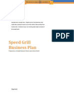 Grill Restaurant Business Plan Template